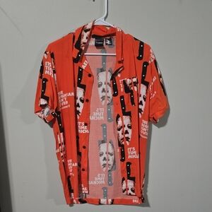 Unisex Halloween 2 Michael Myers Button Up Shirt